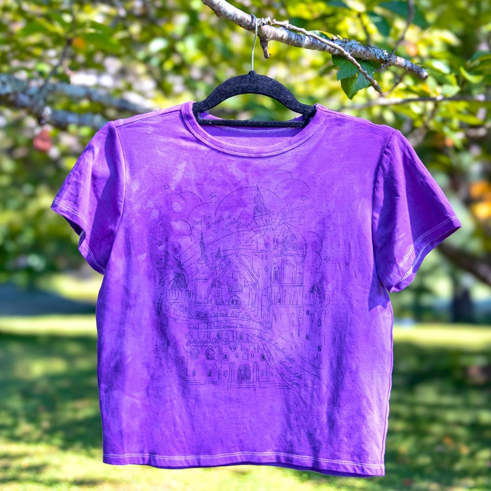 How The Kingdom Lights Shined | Speak Now (Taylor's Version) Purple Tie Dye